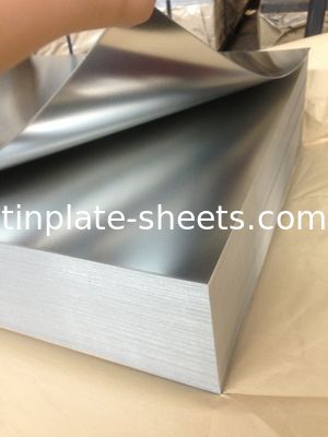 JIS G3303 EN10202 ASTM624 রাসায়নিক ও খাদ্য ক্যানের জন্য স্ট্যান্ডার্ড টিনপ্লেট শীট
