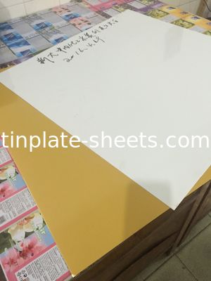 0.15mm-0.40mm বেধ লেকযুক্ত মুদ্রিত টিনপ্লেট শীট তাপ প্রতিরোধের