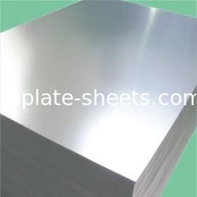 ক্যান প্যাকেজিং সমাধান জন্য টিন Plated স্টীল Tinplate শীট উজ্জ্বল পাথর সিলভার ম্যাট