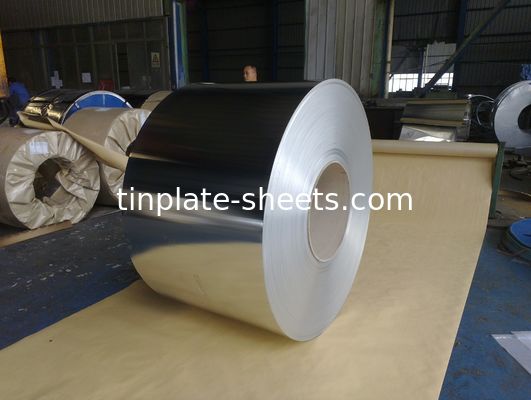 OEM ওডিএম পরিষেবা টিনপ্লেট কয়েল 512 মিমি-986 মিমি প্রস্থ উচ্চ কার্যকারিতা 2.8/2.8
