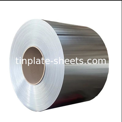 ভাল মানের টিনপ্লেট কয়েল 0.15mm-0.49mm বেধ 2.8/2.8 2.0/2.0 টিন লেপ T2.5 T3 T4 T5 পাথর সমাপ্তি উজ্জ্বল সমাপ্তি