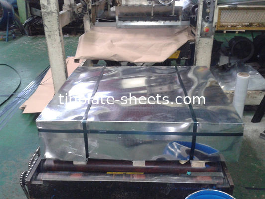 ভাল মানের টিনপ্লেট শীট JIS G3303 স্ট্যান্ডার্ড T3 T4 T5 DR8 2.8/2.8 পাথর সমাপ্তি ইলেক্ট্রোলাইটিক টিনপ্লেট শীট
