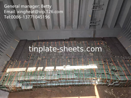 T3BA ধাতব টিনপ্লেট শীট 600mm-990mm প্রস্থ উচ্চ শক্তি