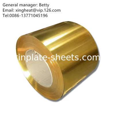 উজ্জ্বল / পাথর সমাপ্ত ধাতব টিন প্লেট কয়েল 0.15mm-0.49mm বেধ
