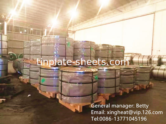 HQS বেধ 0.13mm-0.48mm টিন প্লেট শীট EN10202 স্ট্যান্ডার্ড