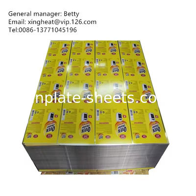 BA T3 T5 T4 টিন প্লেট শীট কয়েল EN10202 JIS G3303 খাদ্য ক্যান জন্য টিন প্লেট