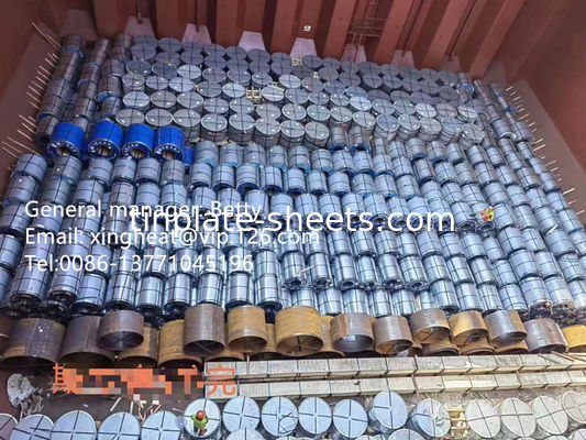 HQS বেধ 0.13mm-0.48mm টিন প্লেট শীট EN10202 স্ট্যান্ডার্ড