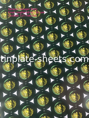 এমআর / এসপিসিসি টিনপ্লেট স্টিল 600mm-1160mm কাটিয়া দৈর্ঘ্য স্লিভার পৃষ্ঠ T2।5
