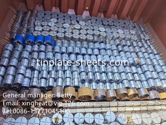 নমনীয় অর্থ প্রদানের শর্তাবলী রাসায়নিক ও খাদ্য ক্যানের জন্য টিনপ্লেট শীট L/C T/T DP ক্রেতাদের জন্য সুবিধাজনক