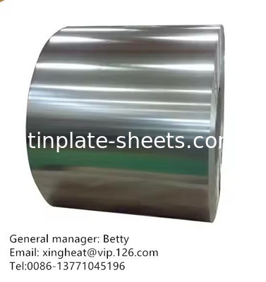 508mm অথবা 420mm ID টিন মুক্ত স্টীল কয়েল ক্রোমিয়াম লেপযুক্ত জং প্রতিরোধী