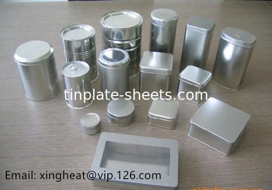 কাস্টমাইজড মুদ্রিত টিনপ্লেট শীট চমৎকার soldability এবং নান্দনিক গুণাবলী