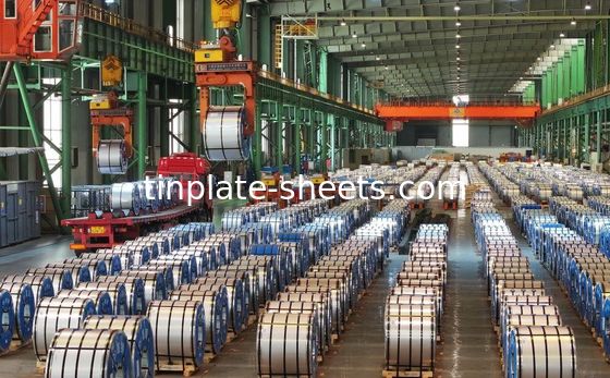 ভাল মানের টিনপ্লেট ক্যান তৈরির জন্য Coil T3BA TS260 TS275 TH415 TH520 TH550 টিন লেপ 2.8/2।8