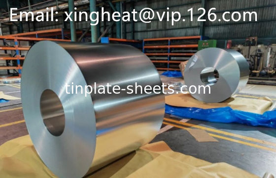 ক্যানের জন্য ক্ষয় প্রতিরোধী টিনপ্লেট শীট উজ্জ্বল পাথর রৌপ্য এবং ম্যাট শেষ অত্যন্ত গঠনযোগ্য