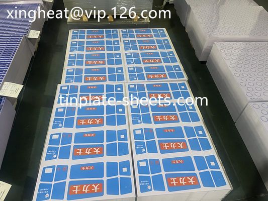 উচ্চ পারফরম্যান্স T2- T5 MR SPCC TFS স্টিল শীট 100% পুনর্ব্যবহারযোগ্যতা T3