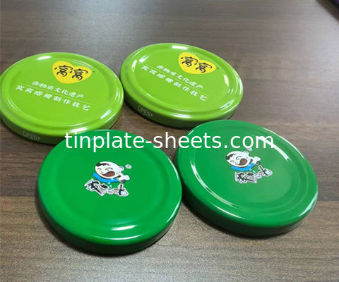 JIS G3303 এবং EN10202 ASTM624 বিভিন্ন আকারের রাসায়নিক ক্যান এবং খাদ্য ক্যানগুলির জন্য স্ট্যান্ডার্ড টিনপ্লেট শীট