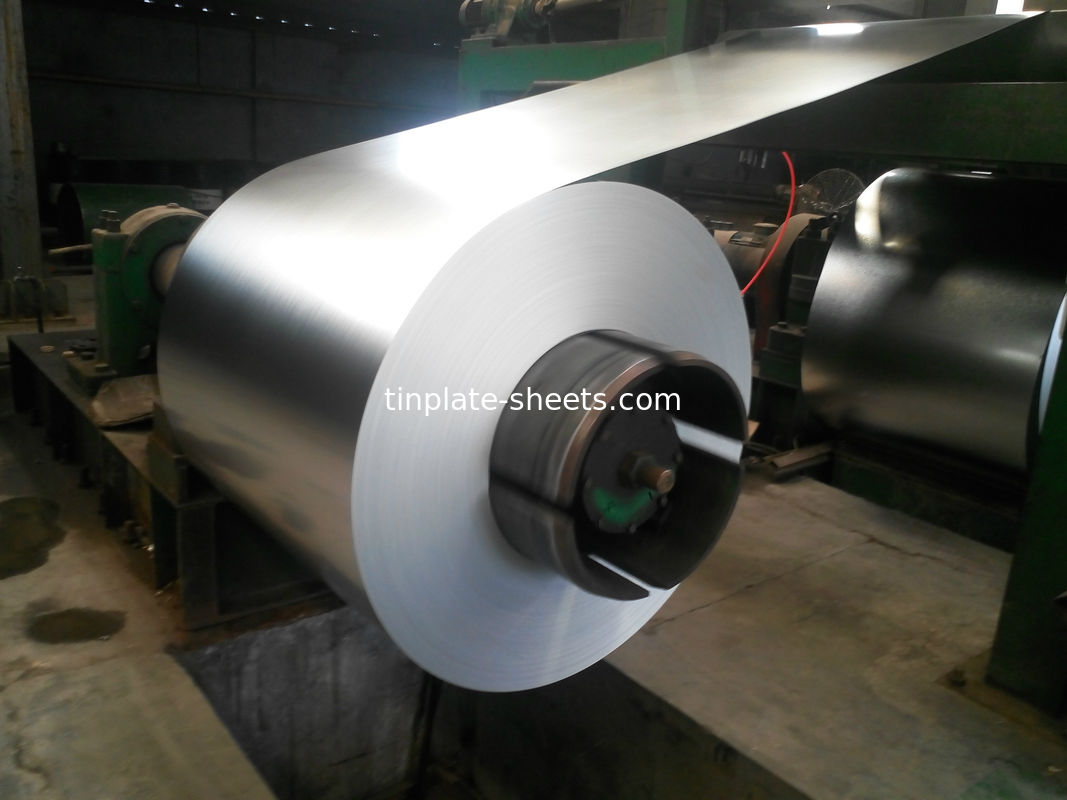 ভাল মানের টিনপ্লেট ক্যান তৈরির জন্য Coil T3BA TS260 TS275 TH415 TH435 TH550 টিন লেপ 2.8/2.8
