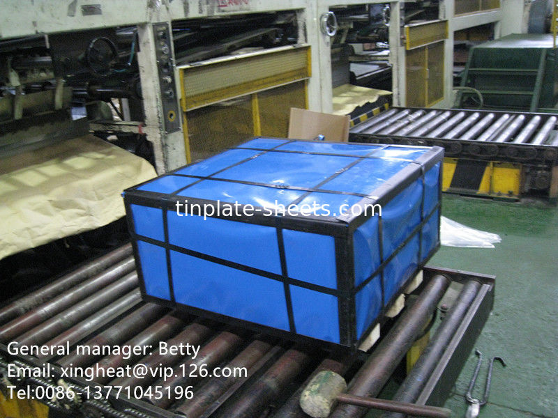 T2.5 T3 T4 T5 DR8 DR9 ইলেক্ট্রোলাইটিক টিনপ্লেট 2.0/2.0 JIS G330