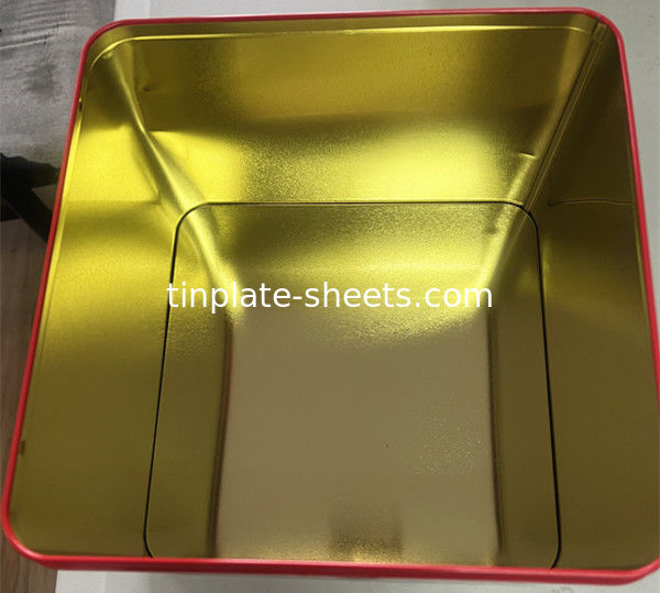 2.8/2.8 টিন প্লাস্টিক ইস্পাত 0.15mm-0.49mm বেধ EN10202 স্ট্যান্ডার্ড 2.8/2.8