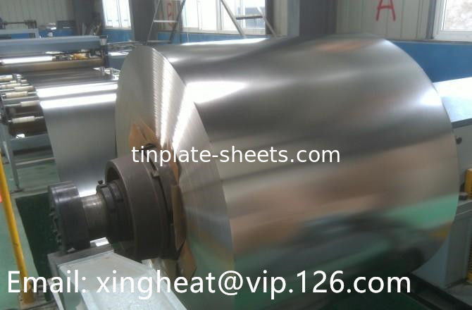 OEM ওডিএম সার্ভিস টিনপ্লেট কয়েল 512mm-986mm প্রস্থ উচ্চ কার্যকারিতা T3 T2.5 T4