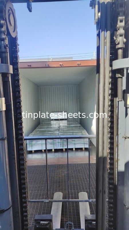 1.5-1.85MT JIS G3303 EN10202 বা ASTM624 স্ট্যান্ডার্ডে মুদ্রিত টিনপ্লেট শীট