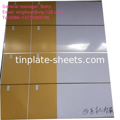 Lacquered Tinplate T4