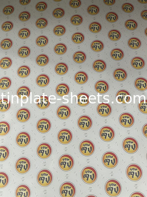 রাসায়নিক ও খাদ্য ক্যানের জন্য ইলেক্ট্রোলাইটিক টিনপ্লেট শীট 0.15-0.49mm বেধ 600-986mm প্রস্থ T2-T5 তাপমাত্রা BA annealing