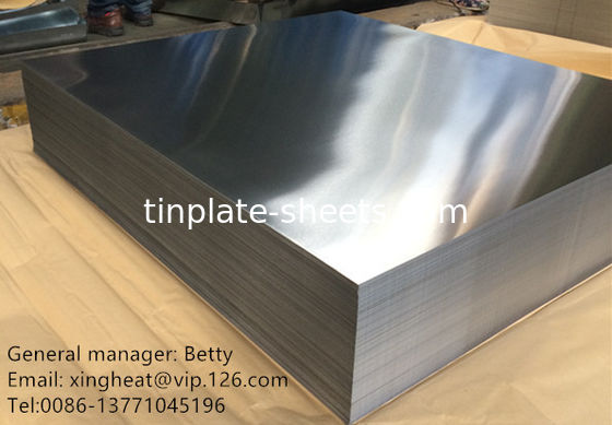 OEM ইলেক্ট্রোলাইটিক ক্রোমিয়াম লেপযুক্ত স্টিল টিএফএস শীট উজ্জ্বল সমাপ্ত