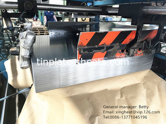 JIS G3315 স্ট্যান্ডার্ড TFS স্টিল শীট BA এবং CA উচ্চ স্থায়িত্ব annealing