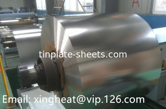 OEM ওডিএম সার্ভিস টিনপ্লেট কয়েল 512mm-986mm প্রস্থ উচ্চ কার্যকারিতা T3 T2.5 T4