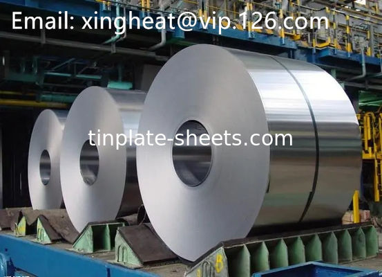 OEM ওডিএম সার্ভিস টিনপ্লেট কয়েল 512mm-986mm প্রস্থ উচ্চ কার্যকারিতা T3